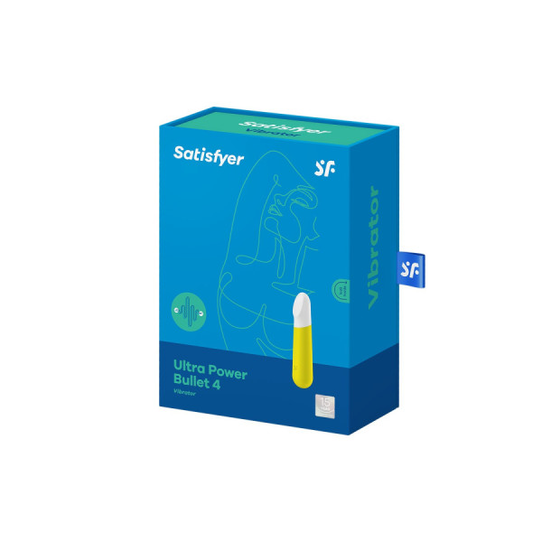 Vibromasseur jaune USB Ultra Power Bullet 4 Satisfyer 